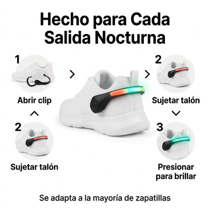 Clip LED de zapatilla